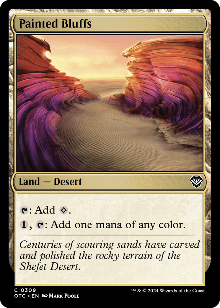 Painted Bluffs [Outlaws of Thunder Junction Commander] | Grognard Games