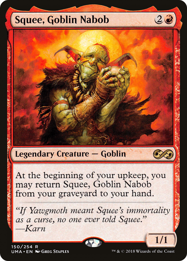 Squee, Goblin Nabob (UMA-150) - Ultimate Masters | Grognard Games