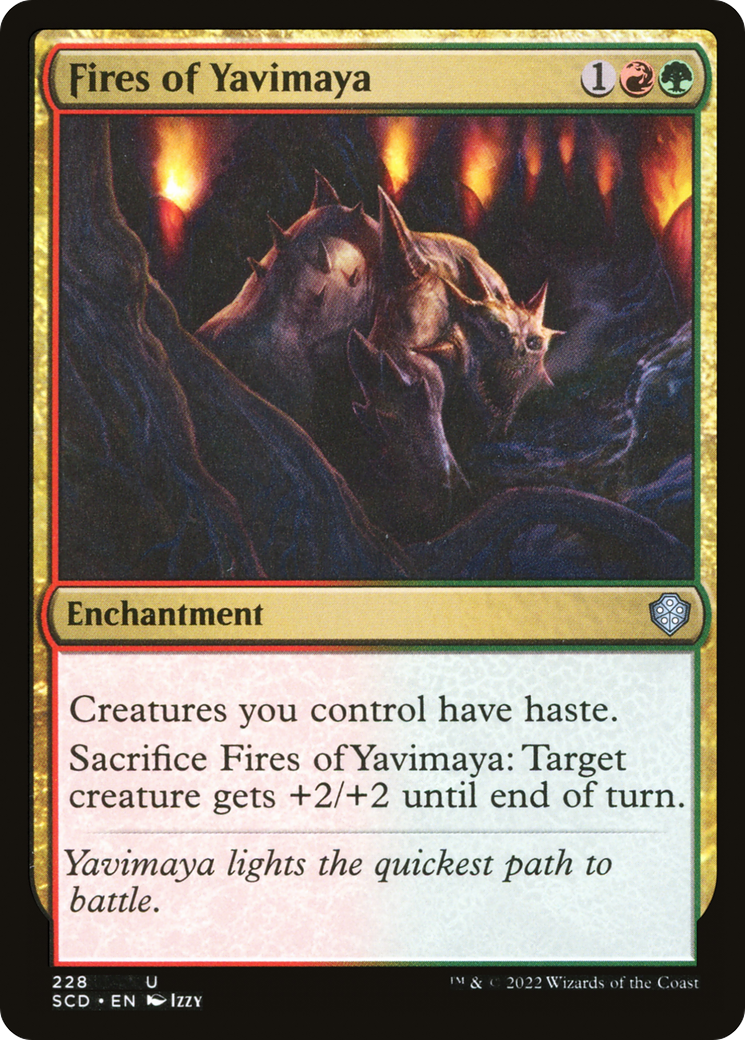 Fires of Yavimaya [Starter Commander Decks] | Grognard Games