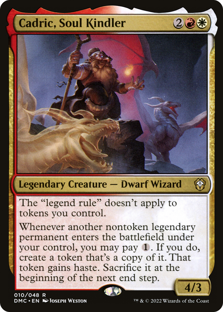 Cadric, Soul Kindler [Dominaria United Commander] | Grognard Games