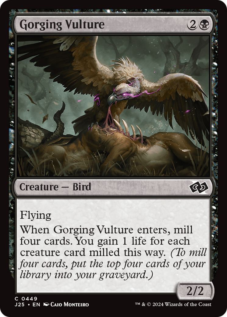 Gorging Vulture [Foundations Jumpstart] | Grognard Games