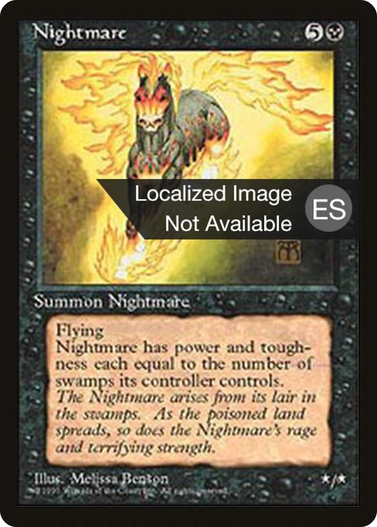 Nightmare [Fourth Edition (Foreign Black Border)] | Grognard Games