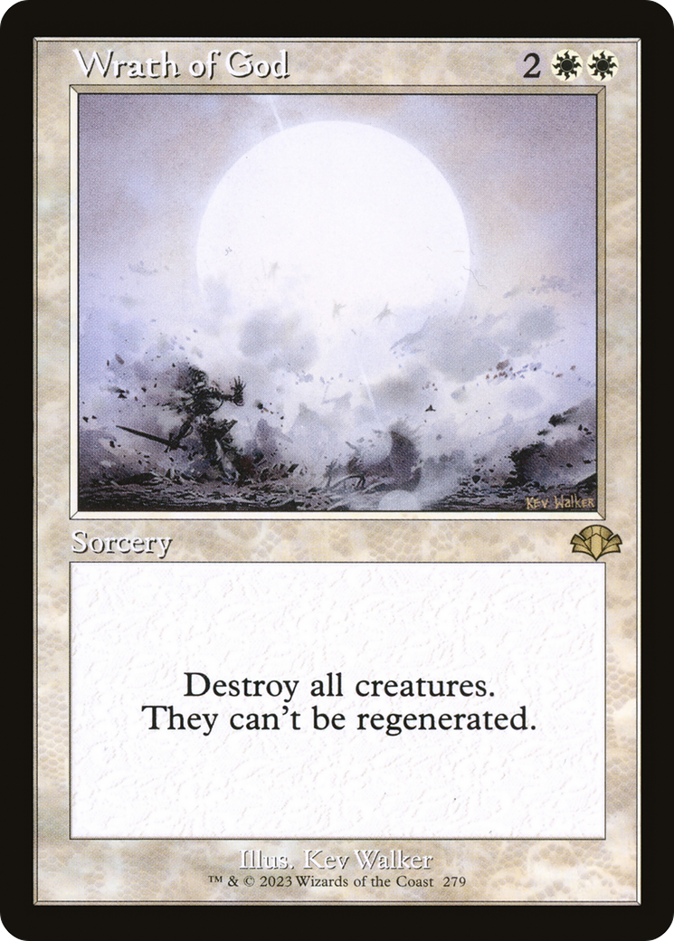 Wrath of God (Retro) [Dominaria Remastered] | Grognard Games