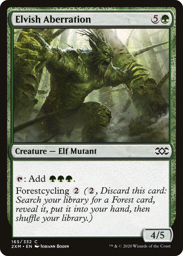 Elvish Aberration [Double Masters] | Grognard Games