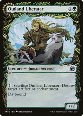 Outland Liberator // Frenzied Trapbreaker (Showcase Equinox) [Innistrad: Midnight Hunt] | Grognard Games