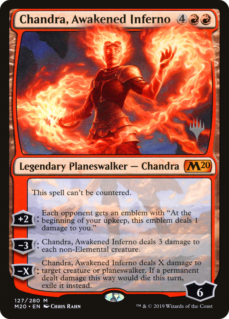 Chandra, Awakened Inferno (Promo Pack) [Core Set 2020 Promos] | Grognard Games