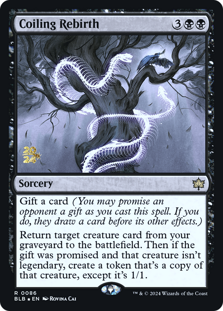 Coiling Rebirth [Bloomburrow Prerelease Promos] | Grognard Games