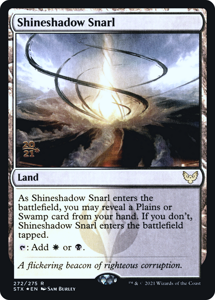 Shineshadow Snarl [Strixhaven: School of Mages Prerelease Promos] | Grognard Games
