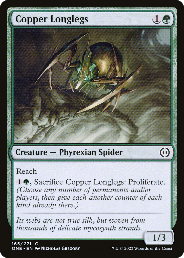 Copper Longlegs [Phyrexia: All Will Be One] | Grognard Games