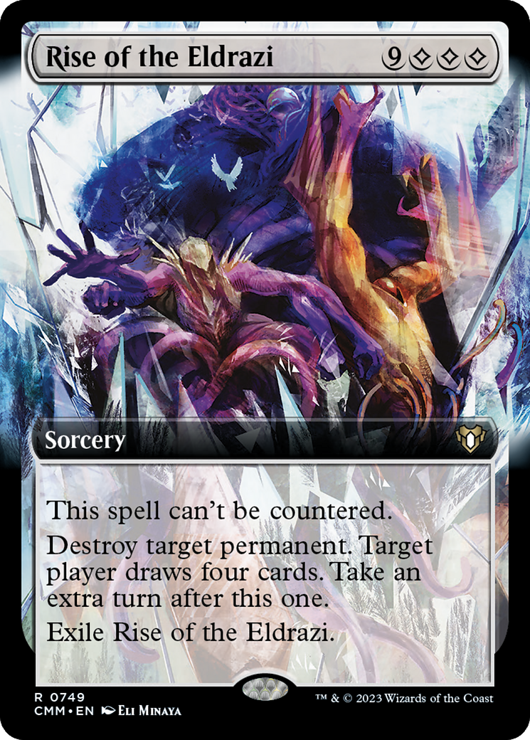 Rise of the Eldrazi (CMM-749) - Commander Masters: (Extended Art) Foil | Grognard Games