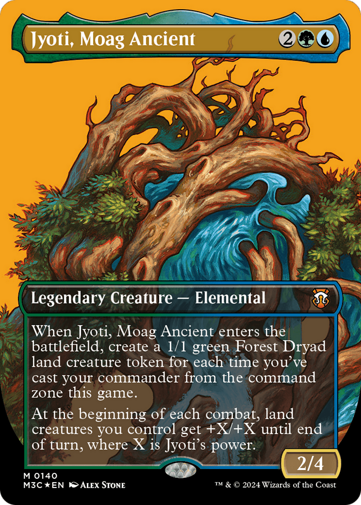Jyoti, Moag Ancient (Borderless) (Ripple Foil) [Modern Horizons 3 Commander] | Grognard Games