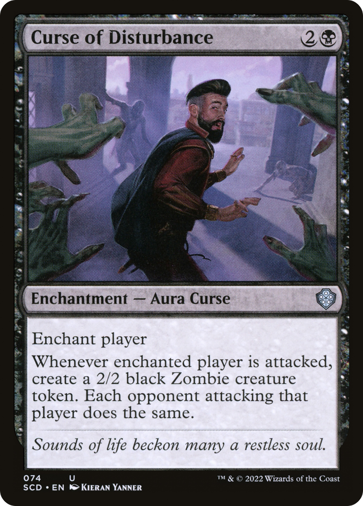Curse of Disturbance [Starter Commander Decks] | Grognard Games