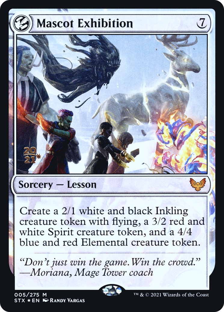 Mascot Exhibition [Strixhaven: School of Mages Prerelease Promos] | Grognard Games