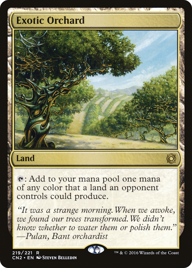 Exotic Orchard (CN2-219) - Conspiracy: Take the Crown Foil | Grognard Games