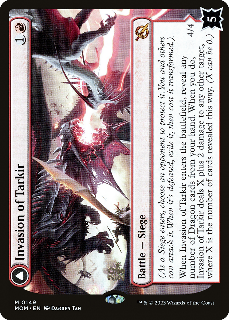 Invasion of Tarkir // Defiant Thundermaw [March of the Machine Prerelease Promos] | Grognard Games