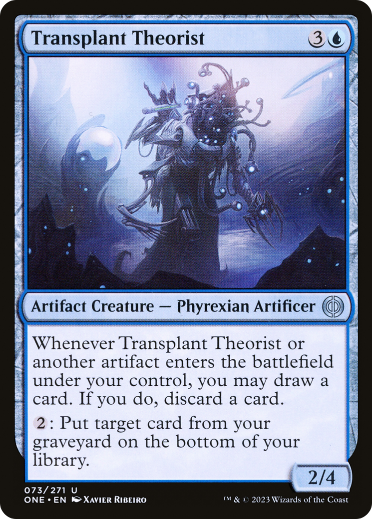 Transplant Theorist [Phyrexia: All Will Be One] | Grognard Games