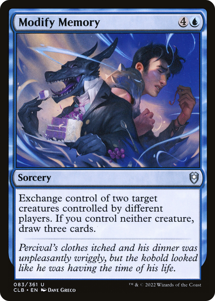 Modify Memory [Commander Legends: Battle for Baldur's Gate] | Grognard Games