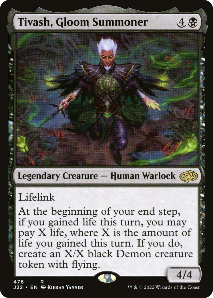 Tivash, Gloom Summoner [Jumpstart 2022] | Grognard Games