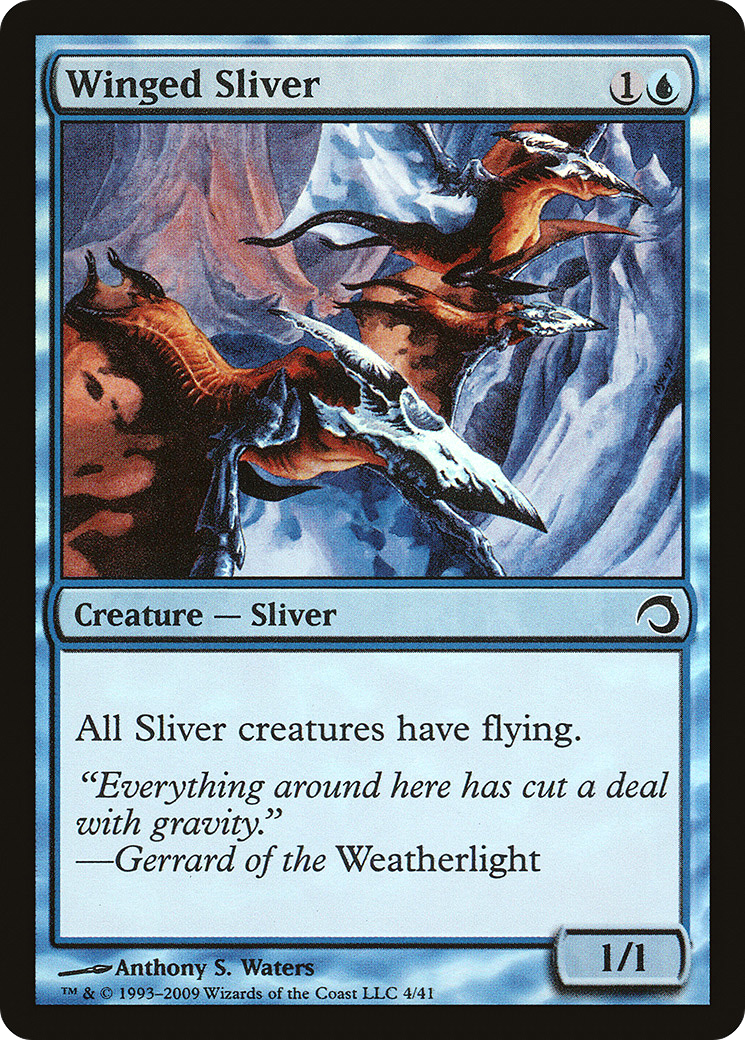 Winged Sliver [Premium Deck Series: Slivers] | Grognard Games