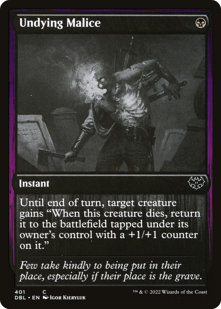 Undying Malice [Innistrad: Double Feature] | Grognard Games