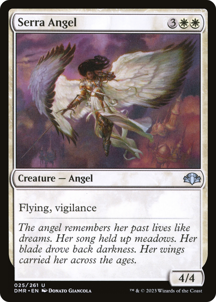 Serra Angel [Dominaria Remastered] | Grognard Games