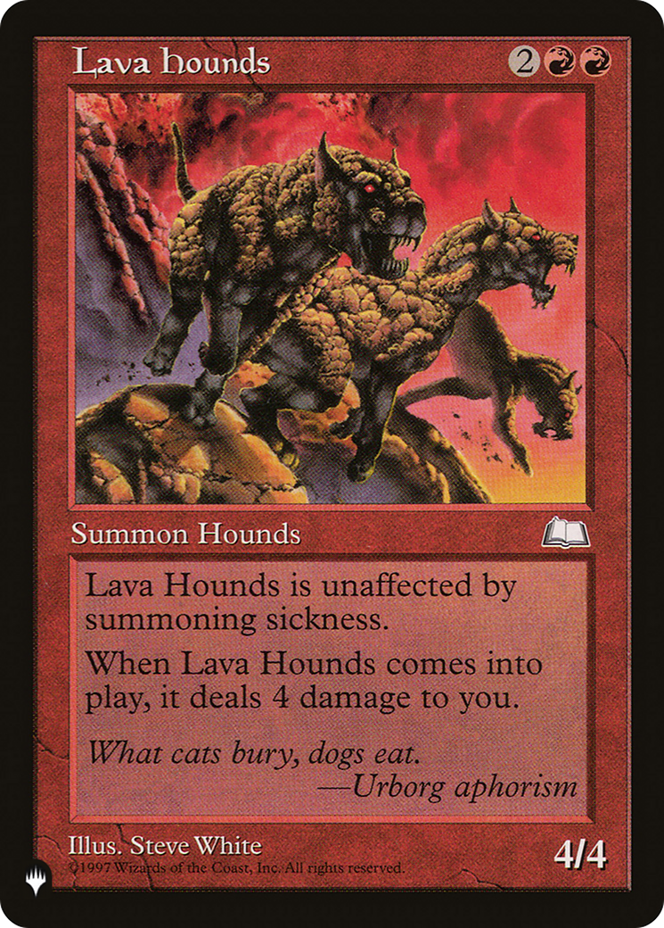 Lava Hounds [The List] | Grognard Games