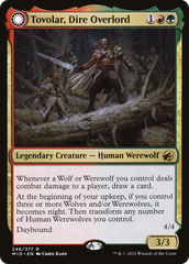 Tovolar, Dire Overlord // Tovolar, the Midnight Scourge [Innistrad: Midnight Hunt] | Grognard Games
