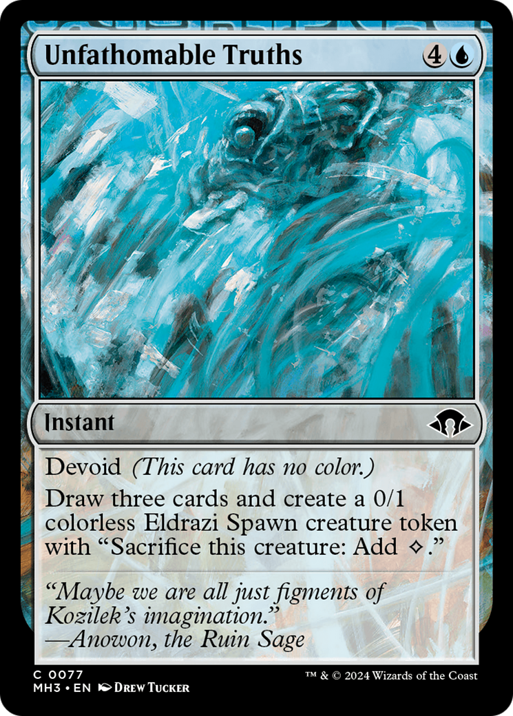 Unfathomable Truths [Modern Horizons 3] | Grognard Games