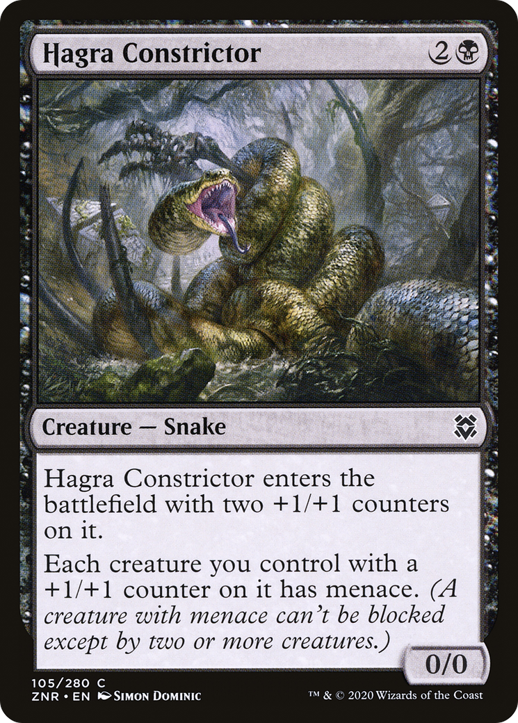 Hagra Constrictor [Zendikar Rising] | Grognard Games