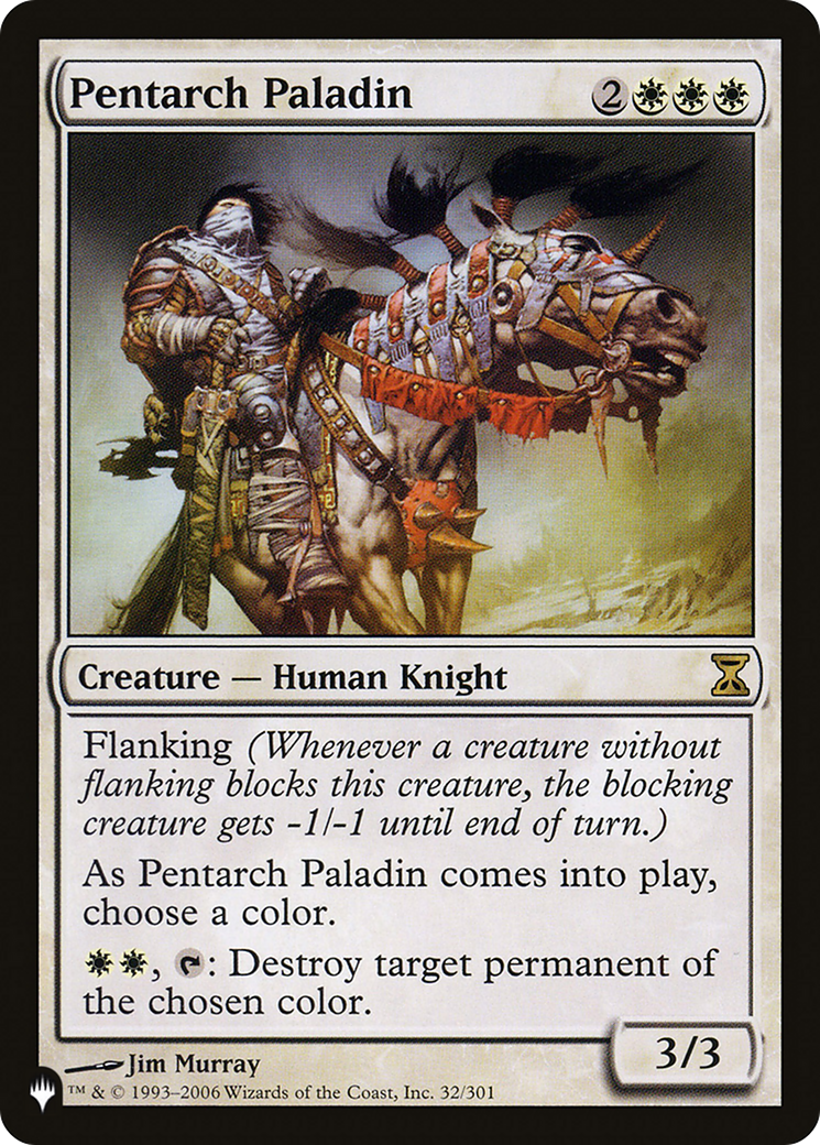 Pentarch Paladin [The List] | Grognard Games