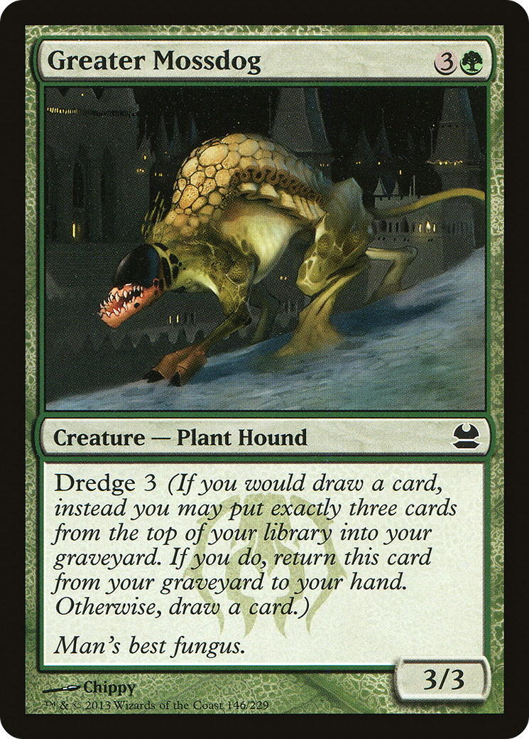 Greater Mossdog [Modern Masters] | Grognard Games
