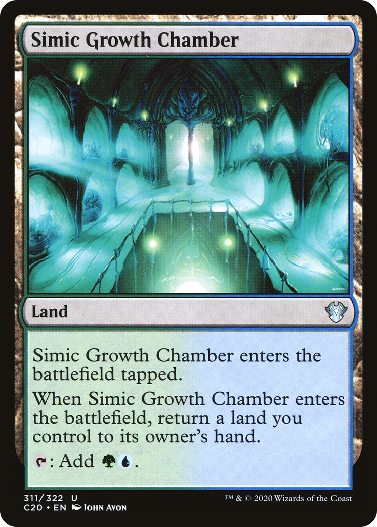 Simic Growth Chamber [Commander 2020] | Grognard Games