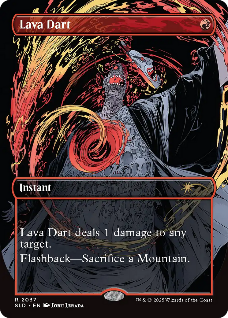 Lava Dart (Rainbow Foil) [Secret Lair Drop Series] | Grognard Games