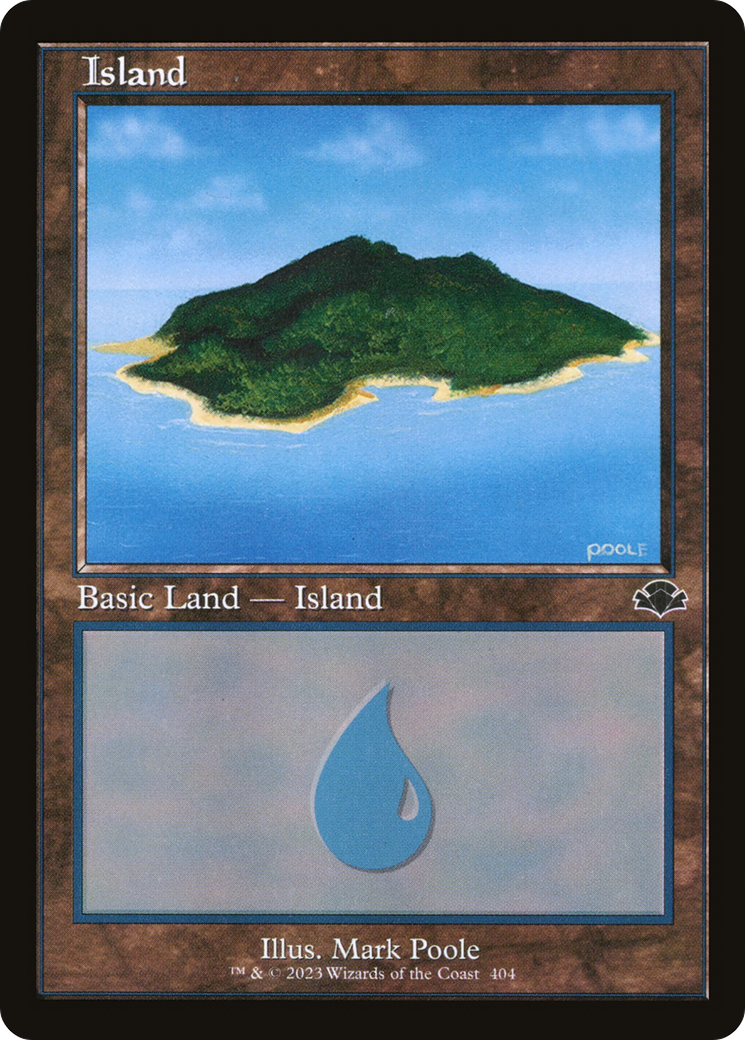 Island (404) (Retro) [Dominaria Remastered] | Grognard Games