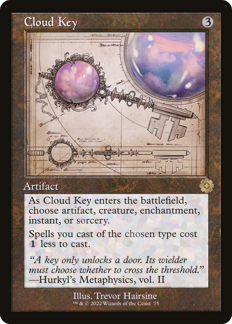 Cloud Key (Retro Schematic) [The Brothers' War Retro Artifacts] | Grognard Games