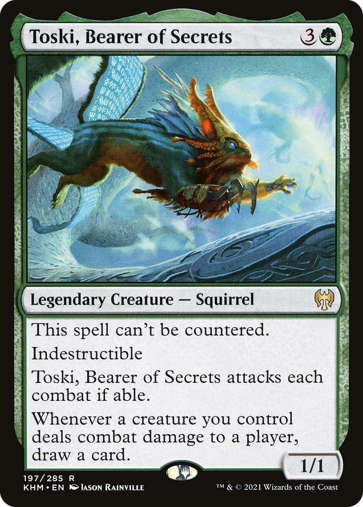 Toski, Bearer of Secrets [Kaldheim] | Grognard Games