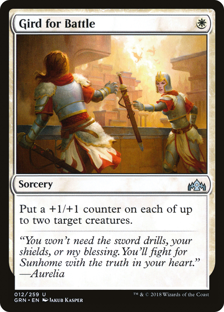 Gird for Battle [Guilds of Ravnica] | Grognard Games