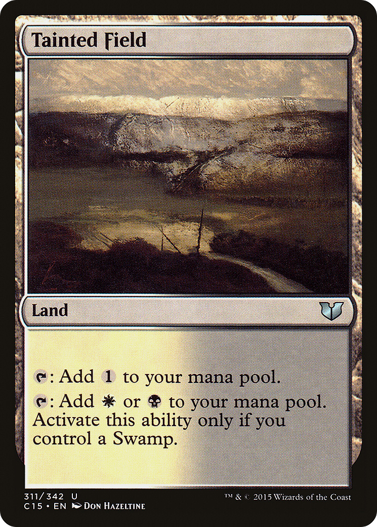 Tainted Field [Commander 2015] | Grognard Games