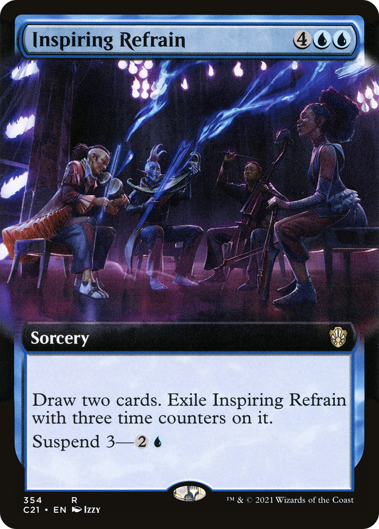 Inspiring Refrain (Extended) [Commander 2021] | Grognard Games