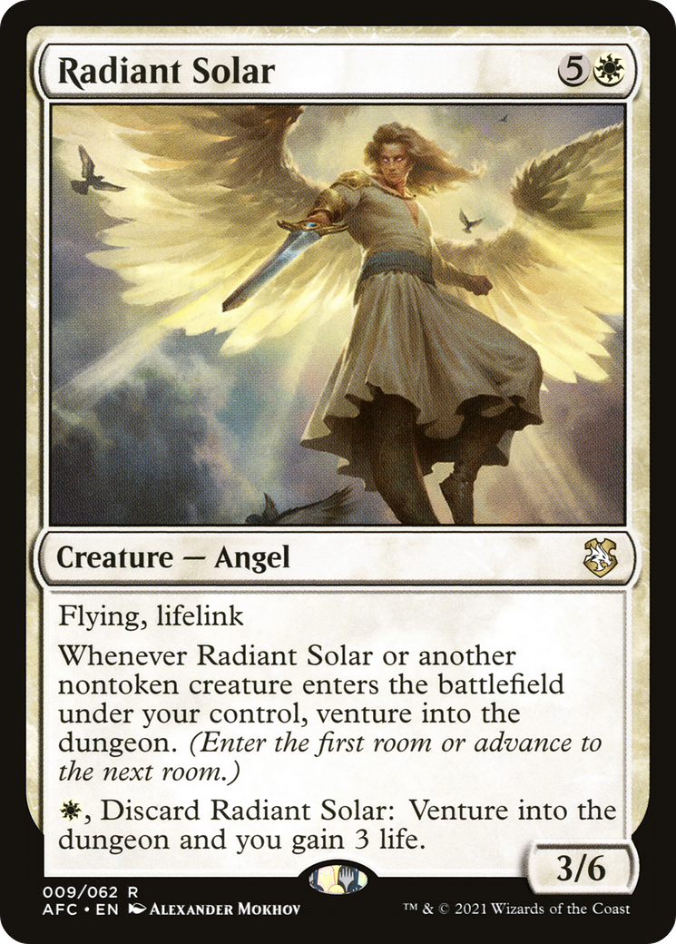 Radiant Solar [Dungeons & Dragons: Adventures in the Forgotten Realms Commander] | Grognard Games