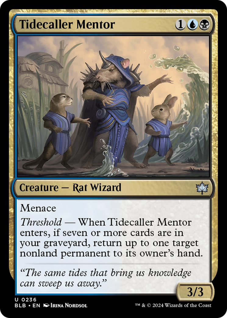 Tidecaller Mentor [Bloomburrow] | Grognard Games