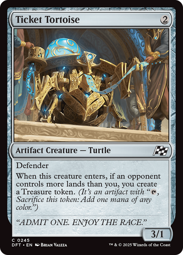 Ticket Tortoise [Aetherdrift] | Grognard Games