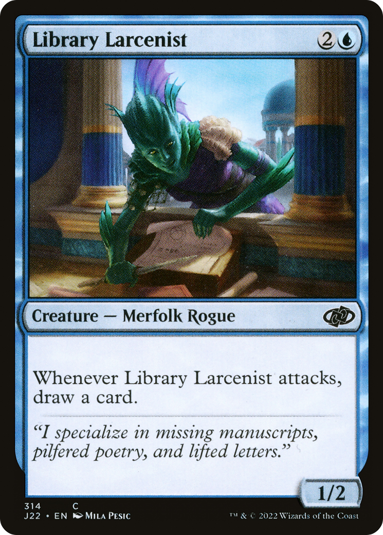 Library Larcenist [Jumpstart 2022] | Grognard Games