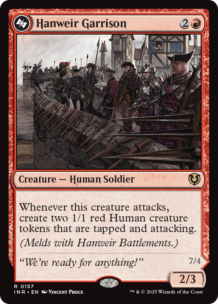 Hanweir Garrison [Innistrad Remastered] | Grognard Games