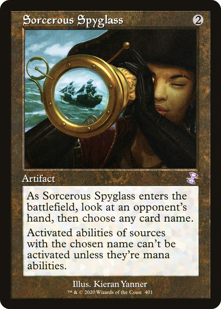 Sorcerous Spyglass (Timeshifted) [Time Spiral Remastered] | Grognard Games