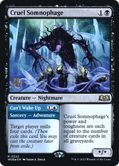 Cruel Somnophage // Can't Wake Up [Wilds of Eldraine Prerelease Promos] | Grognard Games