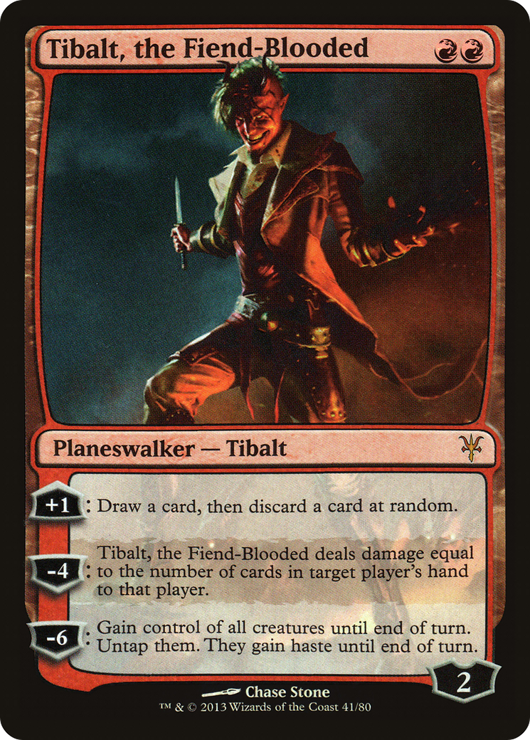 Tibalt, the Fiend-Blooded (DDK-041) - Duel Decks: Sorin vs. Tibalt | Grognard Games