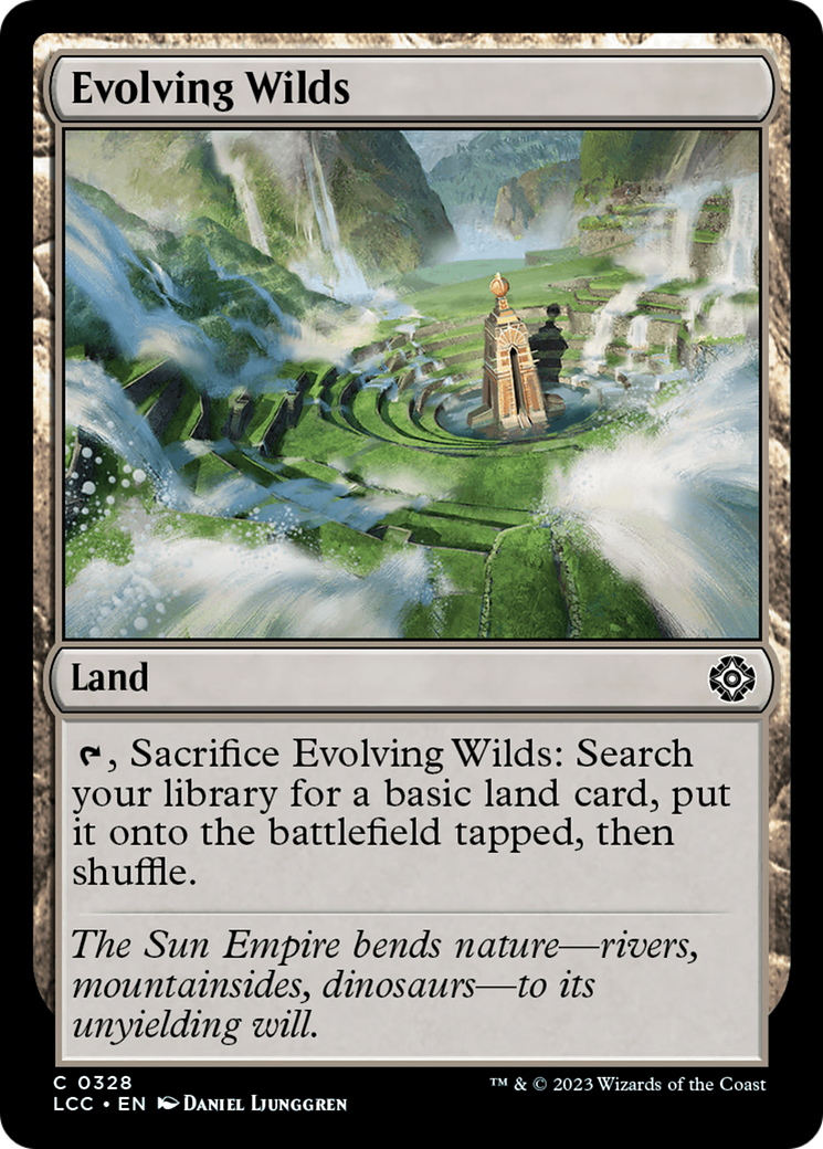 Evolving Wilds [The Lost Caverns of Ixalan Commander] | Grognard Games