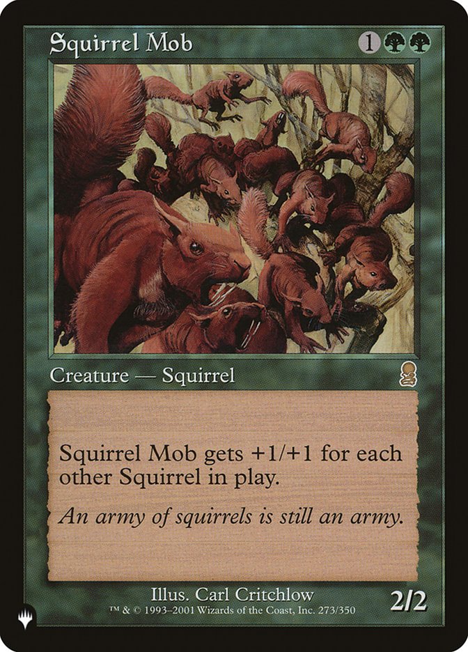 Squirrel Mob [The List] | Grognard Games