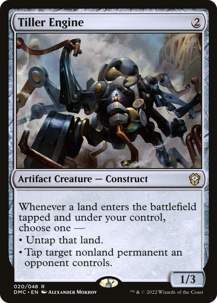 Tiller Engine [Dominaria United Commander] | Grognard Games